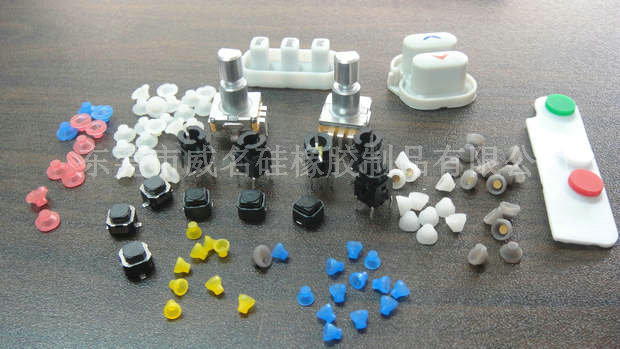 有腳單點(diǎn)硅膠按鍵